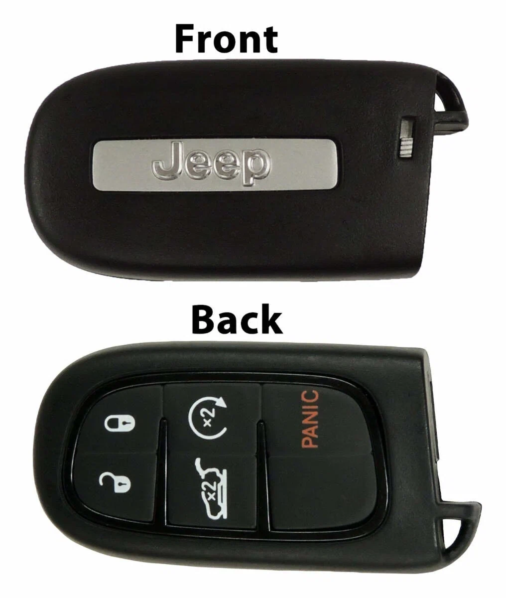 Crown Automotive - Plastic Black Key Fob - 68141580AF